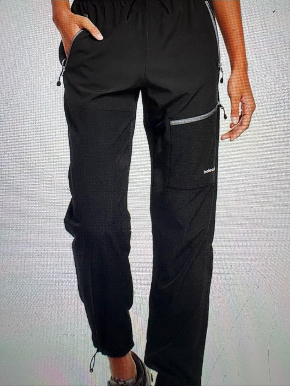 Baleaf women’s hiking pants quick dry X large, 27” inseam